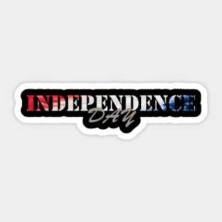 Independence Day, fourth of july, flag, gift Sticker